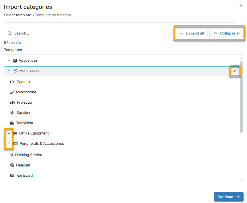 itam_unmanaged roles_import categories modal.png